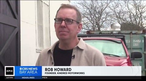 Vallejo's Kindred Motorworks refurbishers classic cars into electric versions