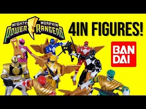 Taking a Look at Mighty Morphin Power Rangers 2010 4in Figures!