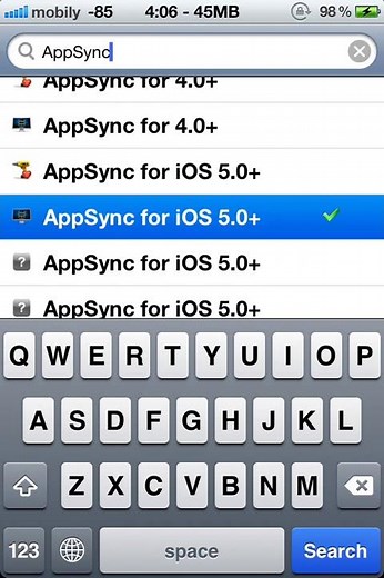 AppSync for iOS 5.0+