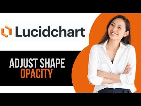 How to Adjust Shape Opacity in Lucidchart Diagram