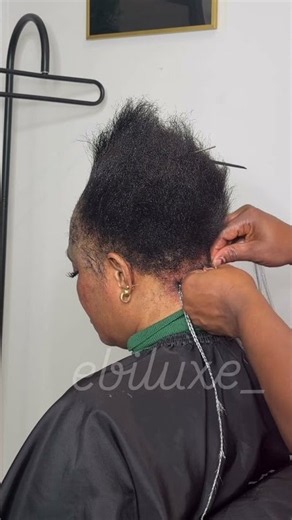 How to grip a short hair for braids #rocknroll #braids