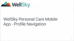 WellSky Personal Care Mobile App - Profile Navigation