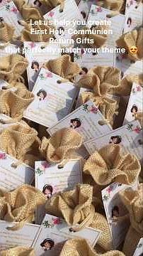 First Holy Communion Return Gifts Ideas For Boys & Girls 2025