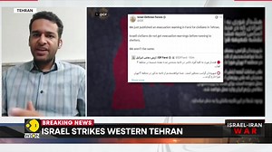 15K views · 262 reactions | #BREAKING | Israel Strikes Iran State: Israeli Air Force Strikes IRIB, Iran’s State Broadcaster in Tehran Rahesha Sehgal reports with Susan Tehrani Mahmoud Hassani, Journalist from Iran, shares his insights | WION | Facebook