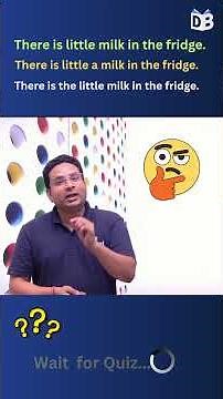 Little vs A Little vs The Little 🔥 | Learn Smart English with Dr Amit Shishodia