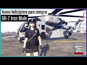 GTA Online Nuevo Helicóptero para Comprar | DH-7 Iron Mule
