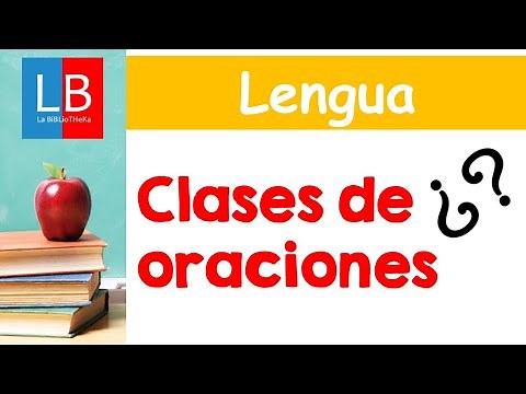 CLASES de ORACIONES para niños ✔👩‍🏫 PRIMARIA