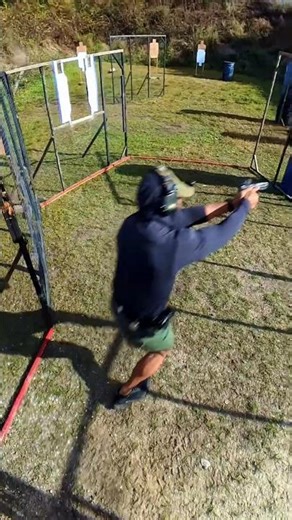 Almost Clean… Had to Make It Up at the End #uspsa #practicalshooting #competition