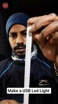 Make a Powerful USB Led Light #shorts #technology #experiment