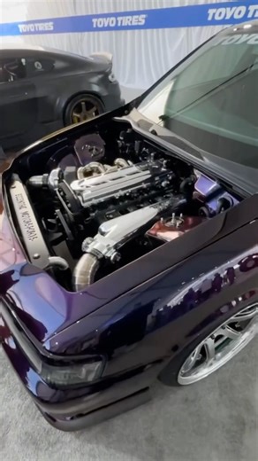 Fully Custom 2Jz Beast Midnight Purple 3 Toyota Chaser 😱 #jdmcars #toyotachaser #jdmbuild