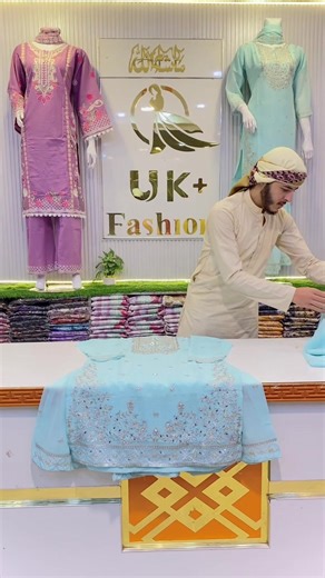 Stylish Chafoon Gharara 3PC Sale for £2500