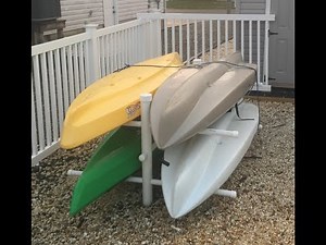 Building an Inexpensive Kayak Rack
