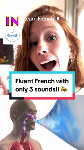 You just need 3 sounds to speak better French! That’s right - nasal vowels! Who knew the secret to sounding French was just plugging your nose 👃 Anywaaaays, if you want to perfect your pronunciation, but finding a French conversation partner is waaaaay too much work, check my first pinned video 😘 #learnfrench #frenchlesson #frenchteacher #frenchconversation #languagelearning