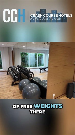 Hotel Gym Tour That Actually Impressed Me #gym #hotel #fitness