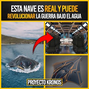 Esta Nave Es Real Y Puede Revolucionar La Guerra Bajo El Agua Proyecto Kronos | Millonarios Reales