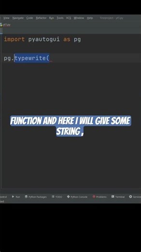 How to make python auto write #pythonforbeginners #pythontutorial