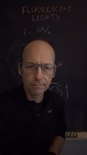 Rhett Allain on Instagram: "How do #fluorescent #lights work? Here’s my explanation #physics #science #stem"