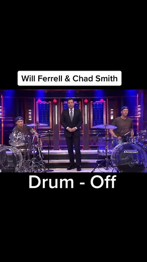 Will Ferrell & Chad Smith Drum-Off Showdown
