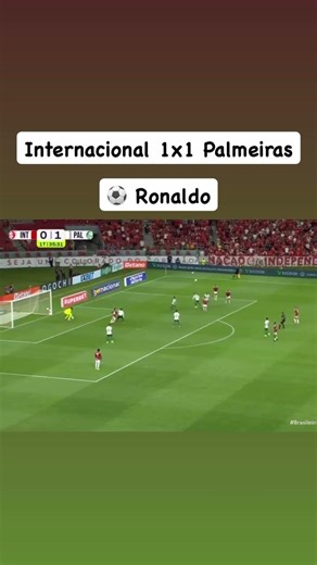 Gol do Internacional hoje 12/02 - Ronaldo #corinthians