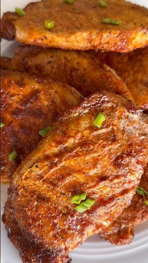 Air Fryer Thin Pork Chops