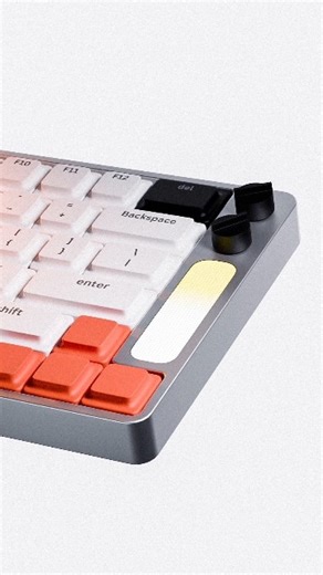 How I Created Knob keyboard in Blender 3D...#blender #shorts #3dmodeling