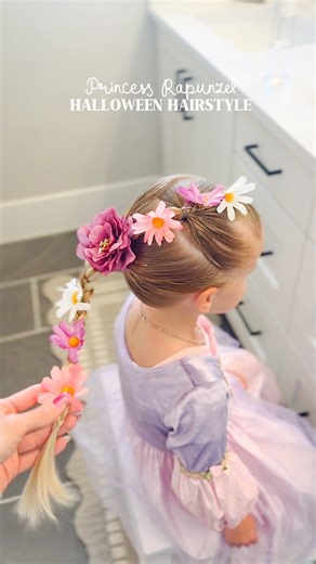 Aynsley Ovard Jorgensen on Instagram: "We can’t stop over here 🥹🌸 Rapunzel has never been cuter!!!! @saleehair product✨ #rapunzel #rapunzelhair #halloweenlook #halloweenhair #halloween #october #ghost #holidayhair #hairtutorial #hairideas #schoolhair #easyhairstyles #littlegirlhairstyles #momanddaughter #schoolhair #halfuphairstyle #hairhowto #kidshairstyles #hairinspo #littlegirlhairstyles #girlhairstyles #kidshair #instagramhair #hairseries"