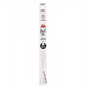 Apple Barrel Multi-Surface Ultra Fine Tip Paint Pen, White, 1 Piece