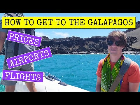 HOW TO GET TO THE GALAPAGOS ISLANDS | TRAVEL 2021 - AIRPORTS | FLIGHTS | PRICES - TRAVEL ECUADOR