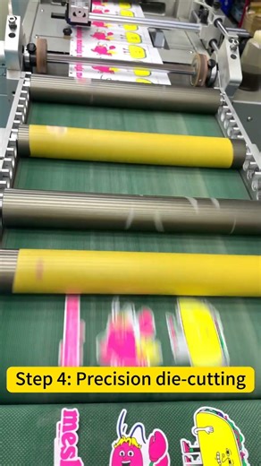 How custom sticker are made|From Artwork Check to finished roll