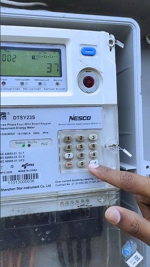 Learn how to check the balance on a prepaid meter.