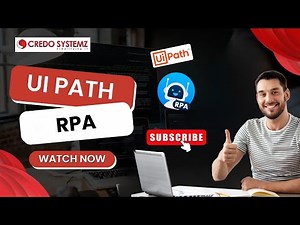 Learn UiPath RPA in 10 Mins | Beginner to Advanced | UI Path Training Credo Systemz #uipath #rpa