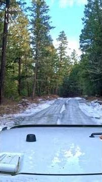 Slowly sliding backwards down an Icy hill