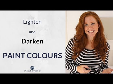 Lighten and Darken Paint Colours