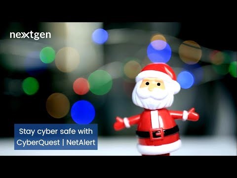 🎁 Happy Holidays with cybersecurity peace of mind. Stay cyber safe with Cyberquest | Netalert