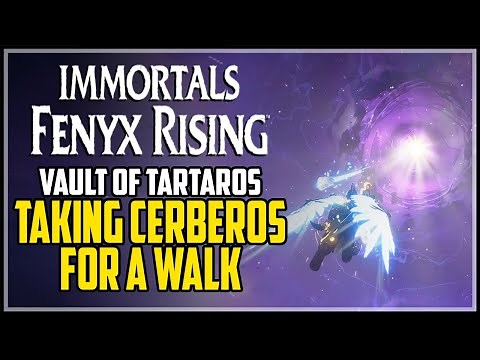 Taking Cerberos for a Walk Vault of Tartaros Immortals Fenyx Rising