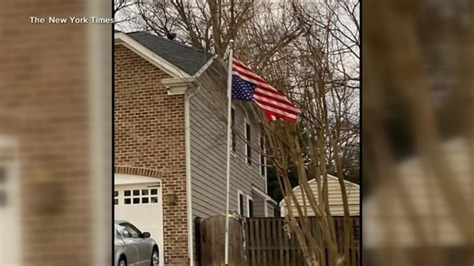 Supreme Court Justice Alito under fire for 2021 picture of flag outside home