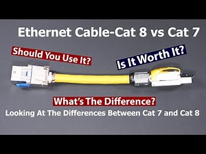 CAT 8 vs CAT 7 Ethernet Cables - Is there a difference?