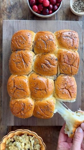 DELICIOUS Leftover Turkey Sliders Made EASY!