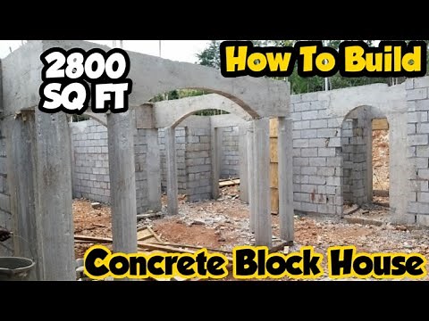 The Real Cost To Build A House Concrete House Cheap Part 1