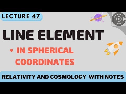 Line Element In Spherical Coordinates