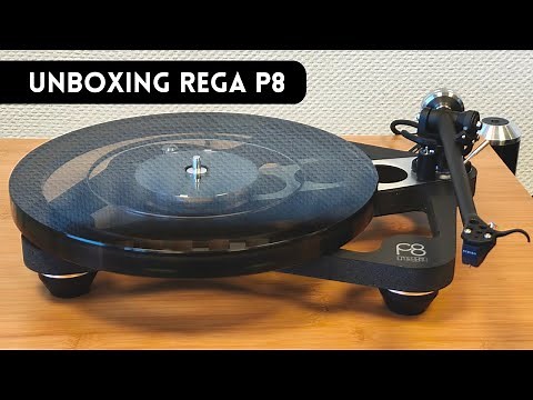 Unboxing Vinyl turntable REGA PLANAR 8