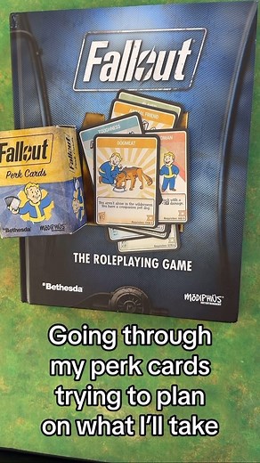 Smash or Pass #Fallout Perk Cards edition! 😉👍 What’s your Smash or Pass cards? #ttrpg #smashorpass | MODIPHIUS