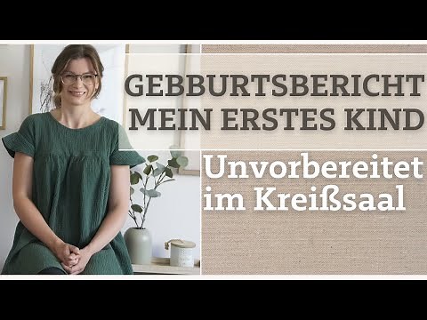 Geburtsbericht erstes Kind | natürliche Geburt im Kreißsaal |