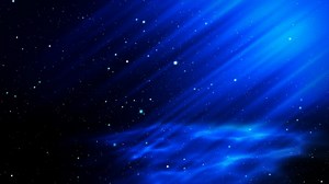 Particles, Rays, Blue. Free Stock Video