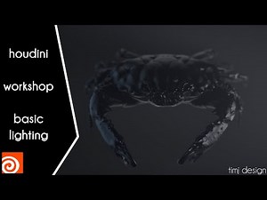 Houdini / 3D - Basic Lighting and Image based Lighting