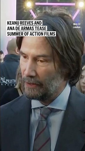 Keanu Reeves and Ana de Armas tease summer of action films