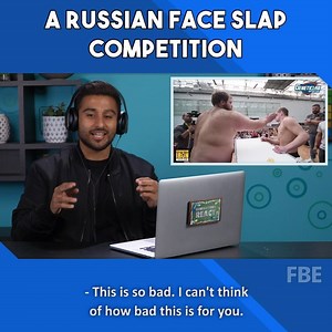 255K views · 145 reactions | The Russian Face Slapping Competition is CRAZY! Generations react to the unorthodox sport! | People Vs Food By React | Facebook