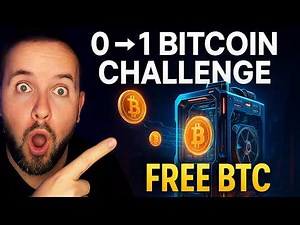 0 to 1 Bitcoin Challenge - How I Earn FREE BTC - Update 4