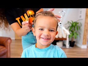 Cutting hair at home | DIY Boys Haircut