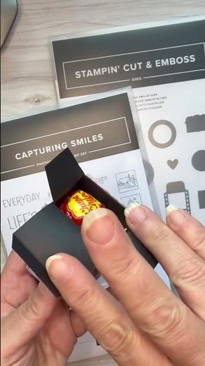 Capturing Smiles by Stampin Up- favour box